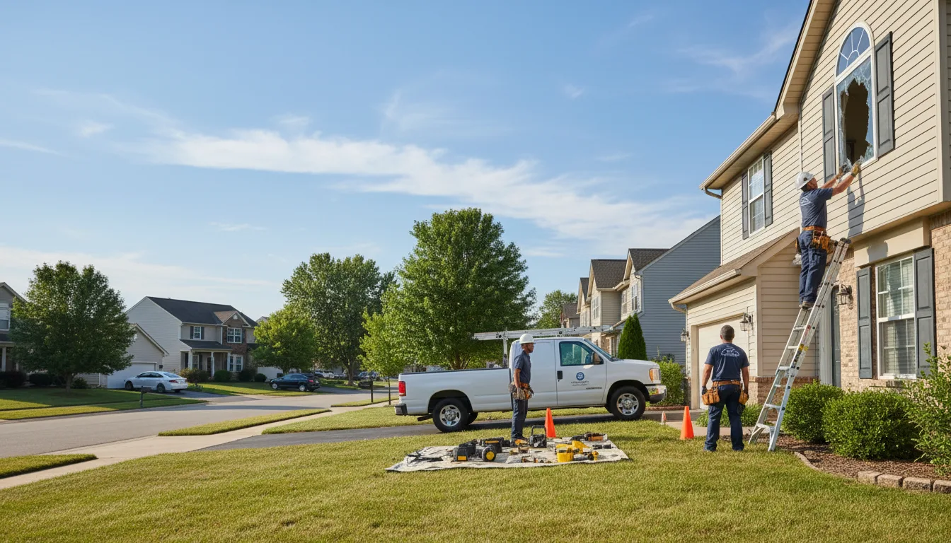 Expert window installer providing residential service in Hendersonville, TN